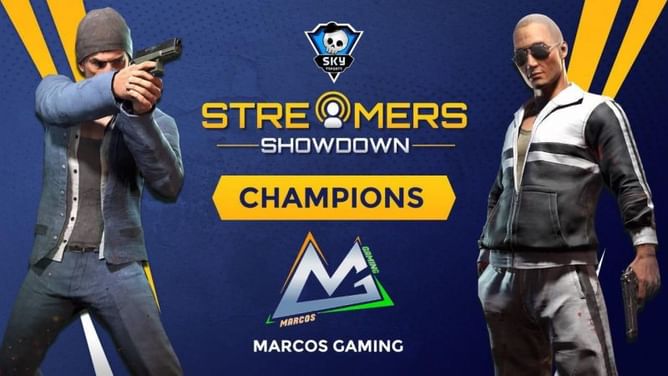 Battlegrounds Mobile India: Marcos Gaming crowned champions of the Skyesports Streamers Showdown