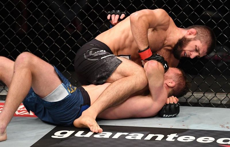 Khabib Nurmagomedov defeated Justin Gaethje at UFC 254