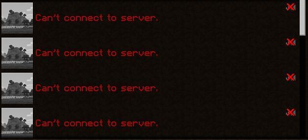 Sometimes the Minecraft server itself can be offline without players realizing (Image via Minecraft)