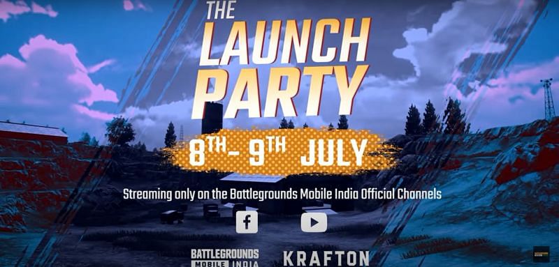 The Streamers Battle Tournament or &quot;The Launch Party&quot; is almost here(Image via Battlegrounds Mobile India)