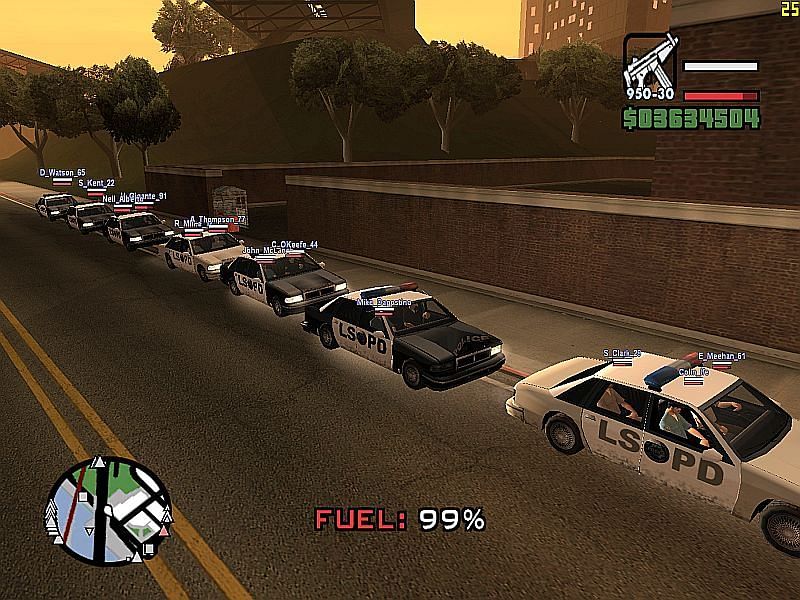 GTA San Andreas SA:MP is a famous multiplayer mode (Image via Steam Community)