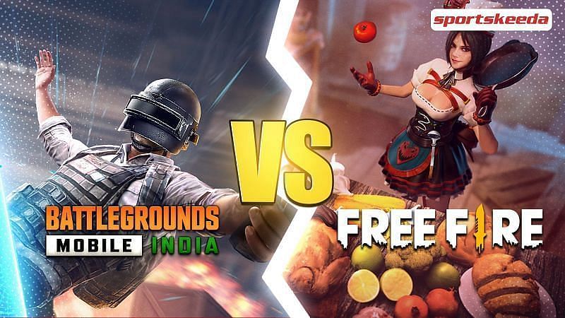 Both BGMI and Free Fire run smoothly on 3 GB Android devices (Image via Sportskeeda)