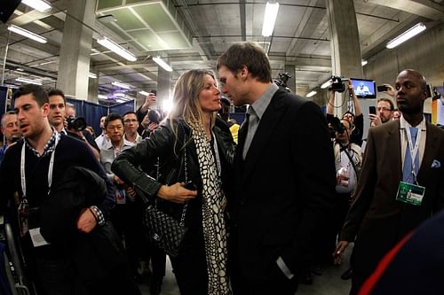 Gisele and Tom Brady Super Bowl XLVI