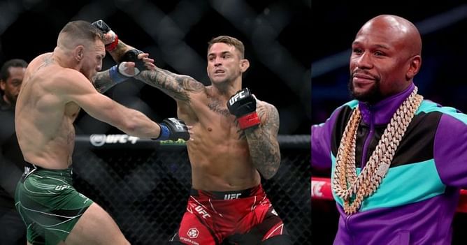 Floyd Mayweather thanks Dustin Poirier after betting on the 'Diamond' to defeat Conor McGregor at UFC 264
