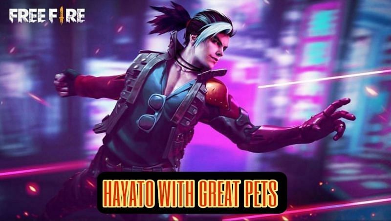 Free Fire में Hayato के साथ शानदार पेट्स(Image Credit: ff.garena.com)