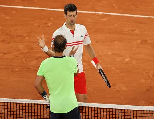 Novak Djokovic beat Rafael Nadal at Roland Garros earlier this year