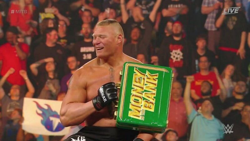 The Beast won the briefcase in 2019.