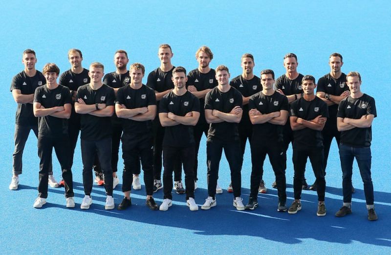 The NZ Olympic team Image Ctsy:@BlackSticks