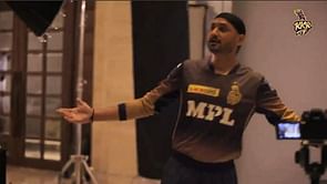 Birthday Boy Harbhajan Singh sings and grooves to 'Brown Munde'