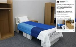 Twitter reacts to Tokyo Olympics' sex prevention cardboard beds