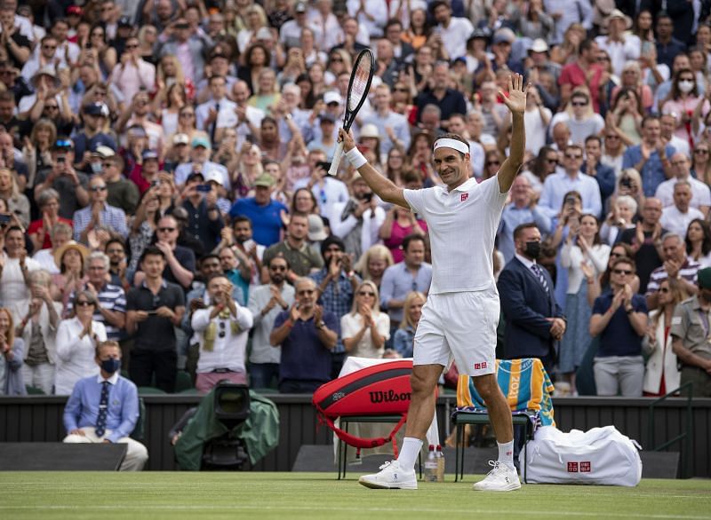 Roger Federer after beating Richard Gasquet