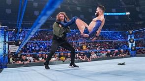 When did Finn Balor last wrestle on WWE SmackDown?