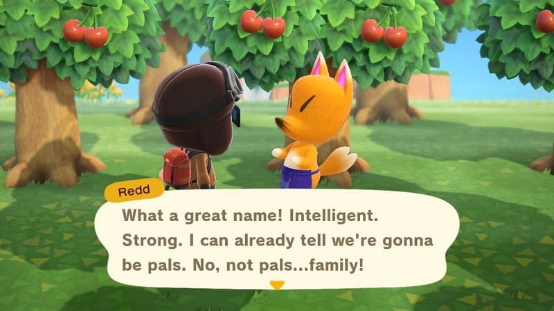 Redd in Animal Crossing (Image via App Trigger)