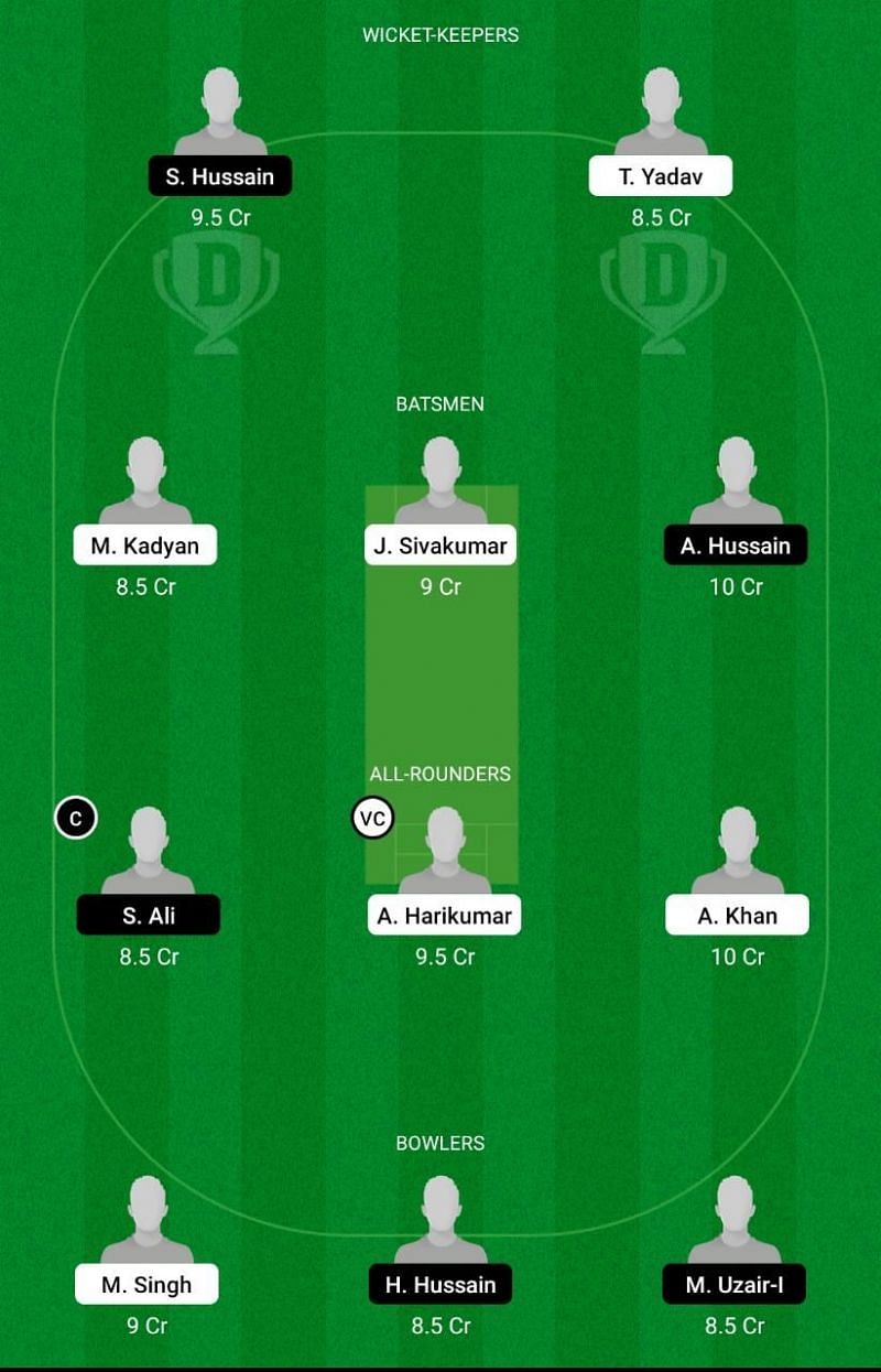 PLE vs PLO Dream11 team