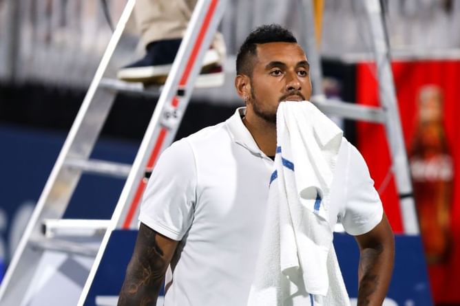 Nick Kyrgios makes crass comment against Casper Ruud, accuses the Norwegian of "stealing points", then loses his own match