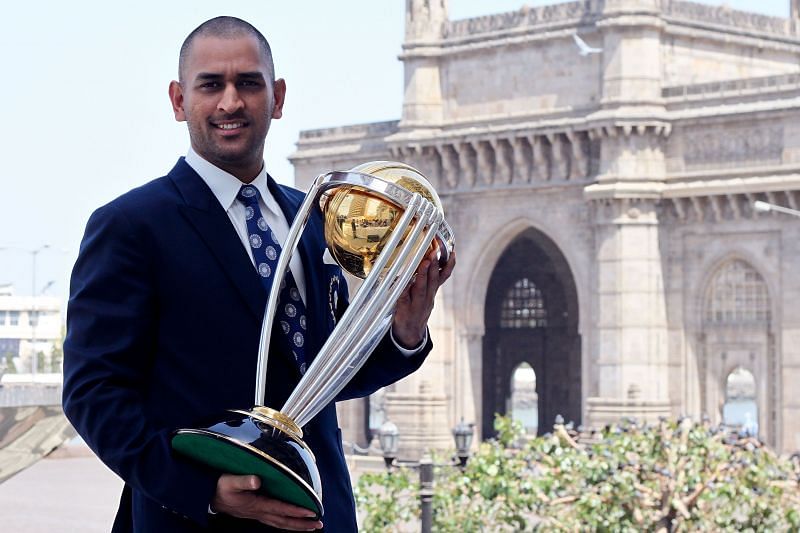 MS Dhoni shaved off all the hair from his head after India&#039;s 2011 World Cup win
