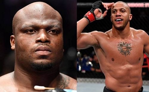 Derrick Lewis (left); Ciryl Gane (right)