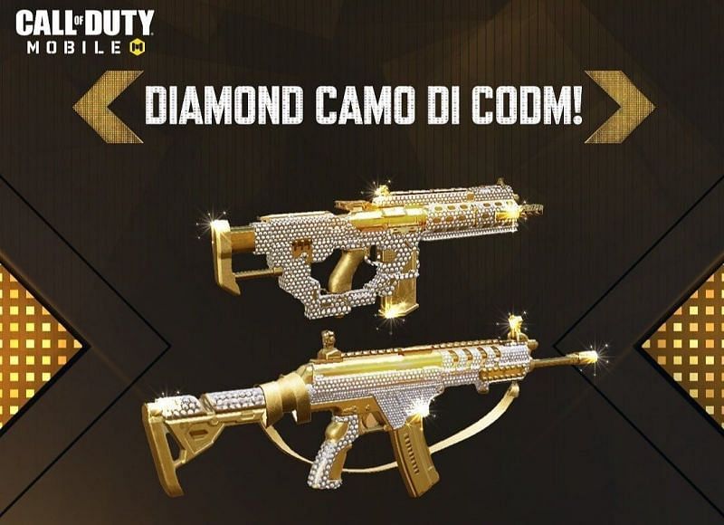 Renewed Diamond camos are coming to COD Mobile next season (Image via Twitter)