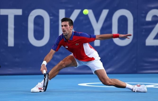 "I thought Novak Djokovic was going to feel pressure for the Golden Slam, but he's very calm" - Davidovich Fokina after 3R loss to the Serb
