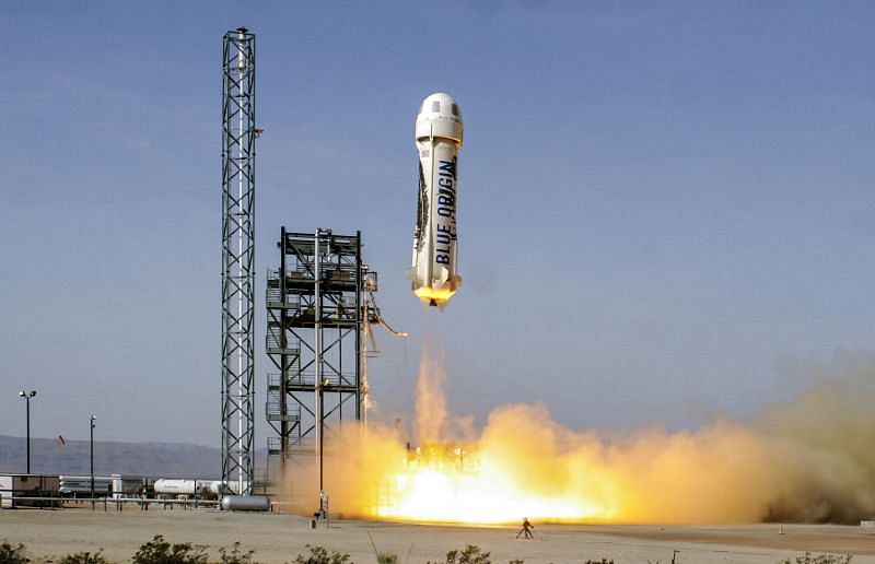 The &quot;New Shepard.&rdquo; (Image via: Blue Origin)