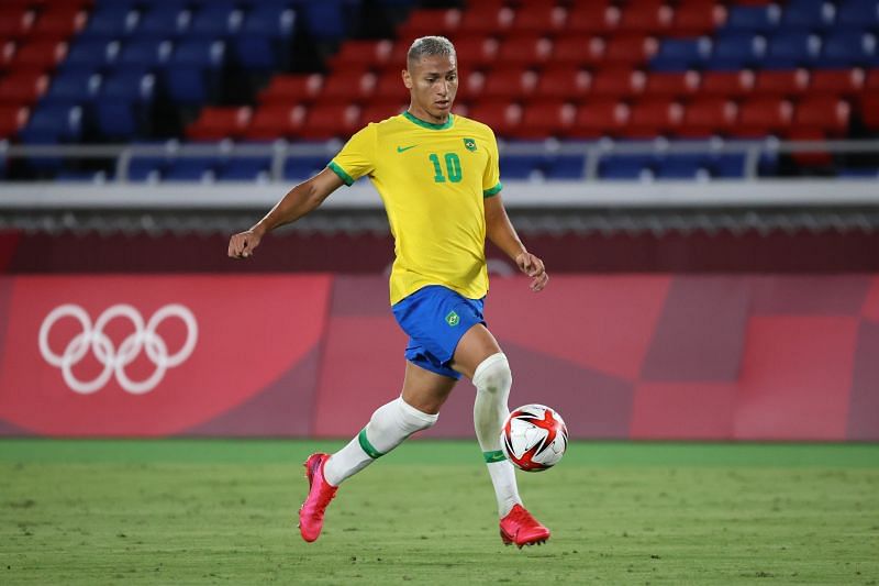 Richarlison in Day 1 of the Tokyo Olympics