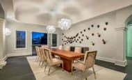 Dining room of Jake Paul's house