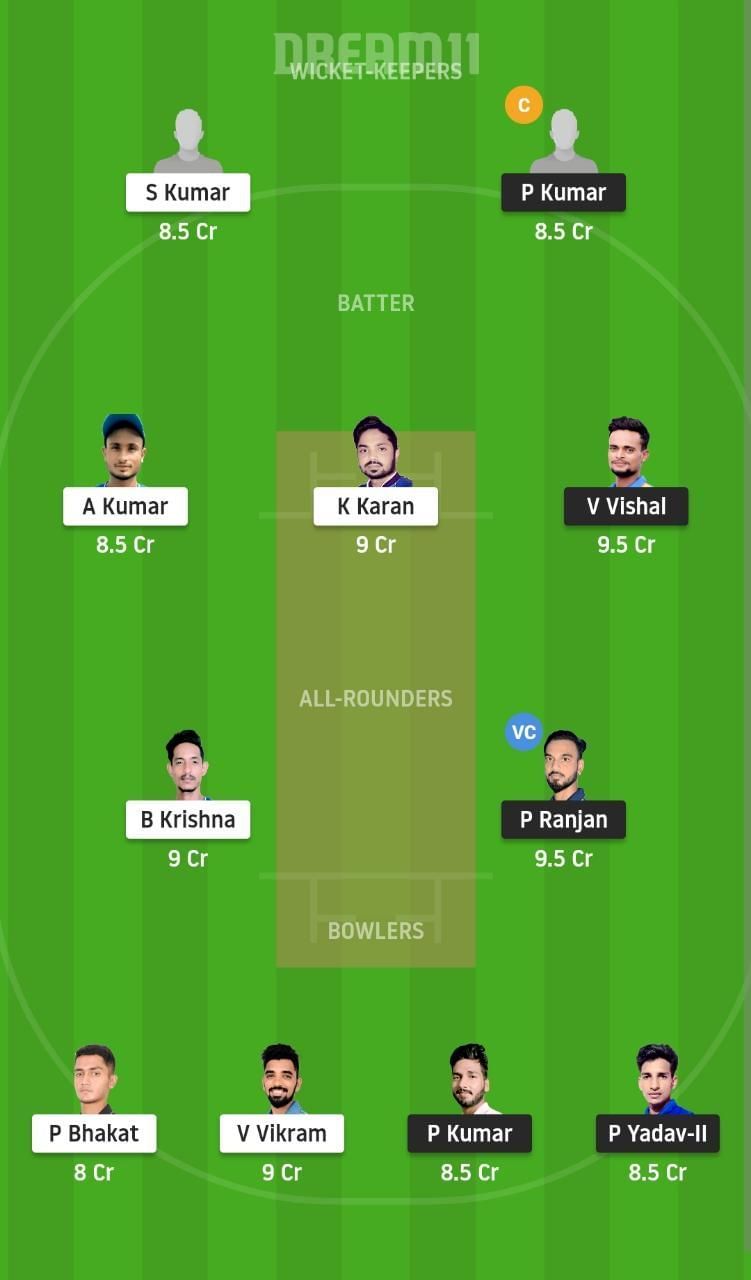 BOK vs SIN Dream11 Fantasy Suggestion #2 - Jharkhand T20