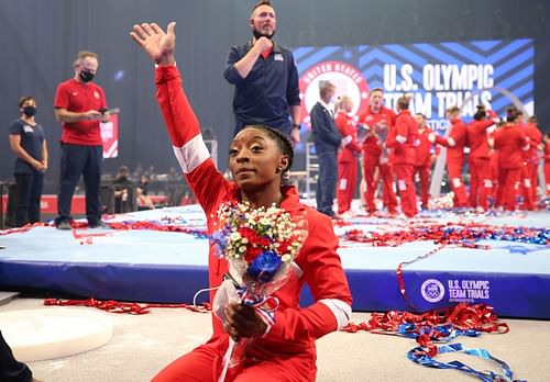 Simone Biles at the US Olympics Team Trials