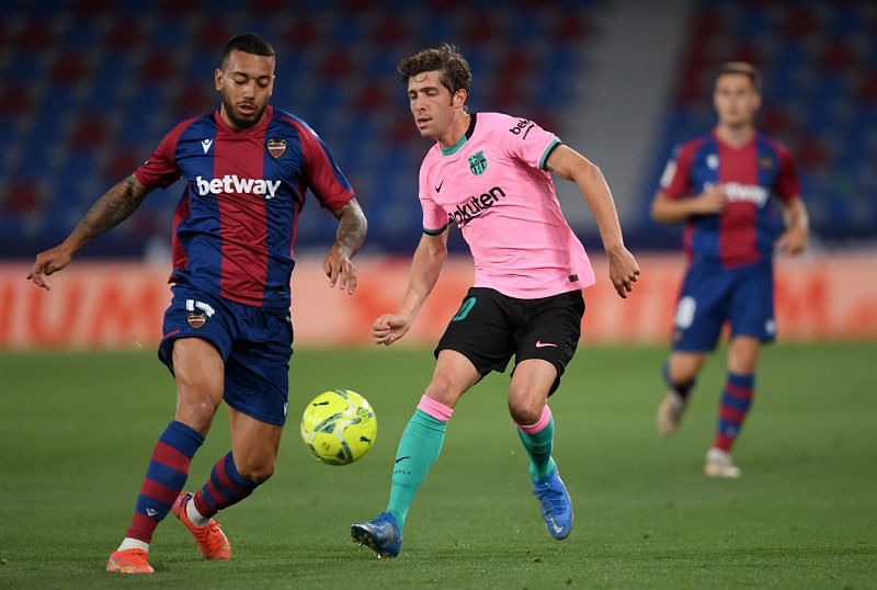 Sergi Roberto had an underwhelming season for Barcelona. (Photo by Alex Caparros/Getty Images)