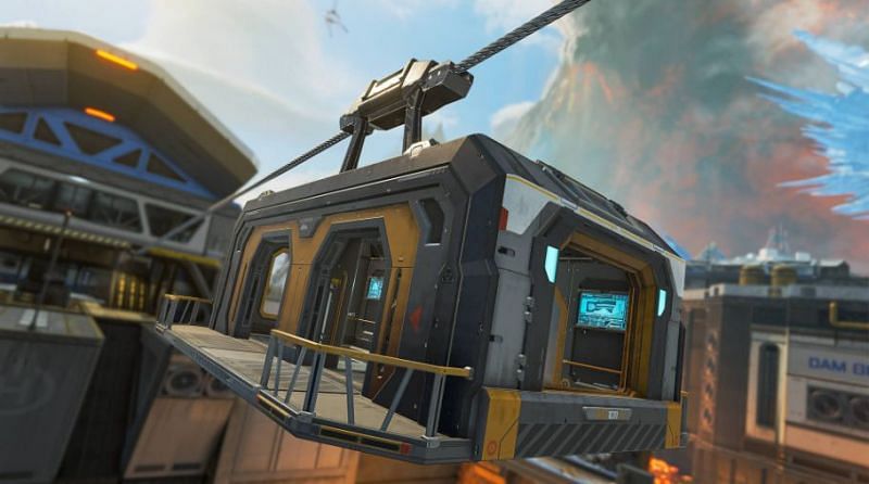 The new gondola transportation system in Apex Legends (Image via Respawn)