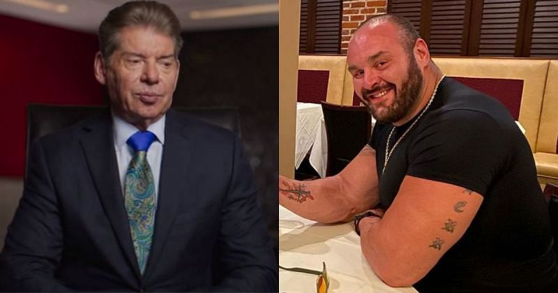 Vince McMahon and Braun Strowman.