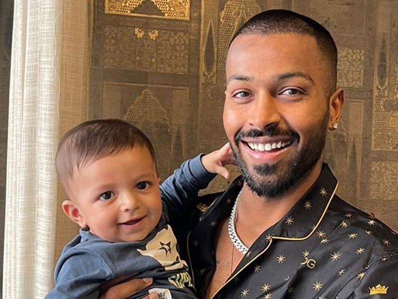 Hardik Pandya celebrates his son&#039;s one year birthday celebration