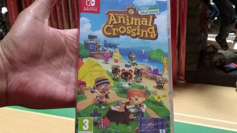 Physical copy of Animal Crossing: New Horizons (Image via CrocO&#039;clock)