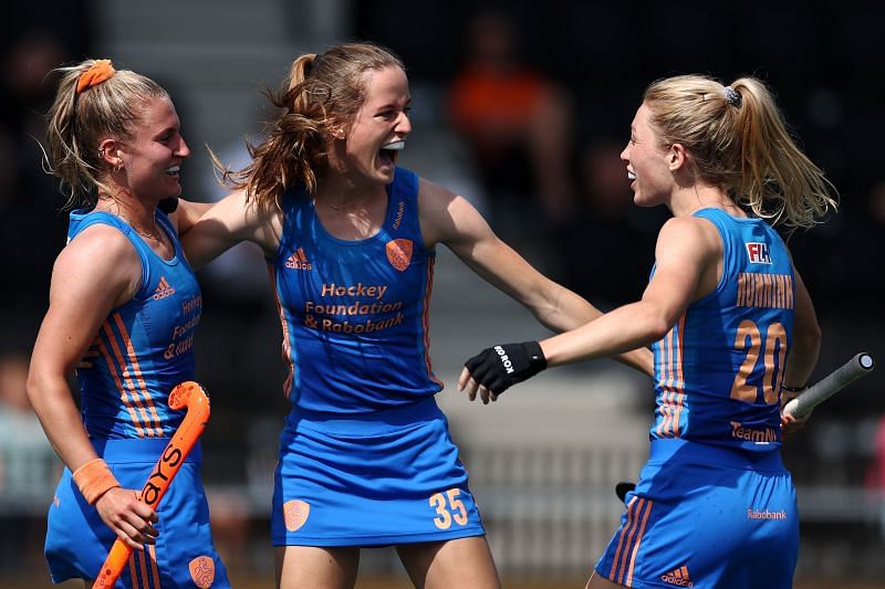 Netherlands at Women's Euro Hockey Championships 2021