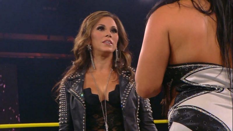 Mickie james confronted Deonna Purrazzo