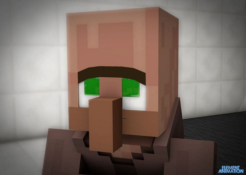 A sad villager (Image via element animation)