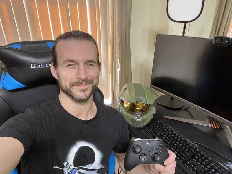 Adam Cole talks about the similarities between video games and pro wrestling