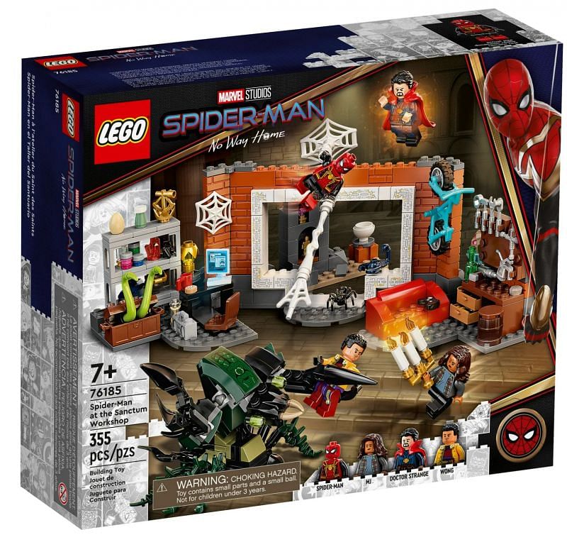 The Spider-Man: No Way Home LEGO minifigure set (Image via Marvel/LEGO)