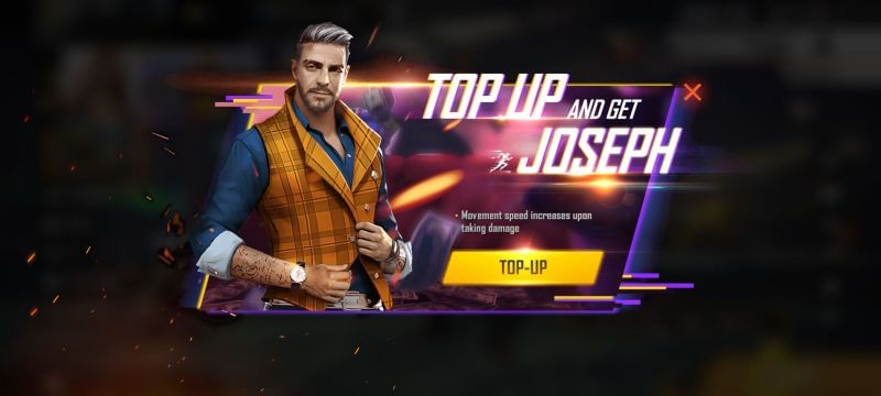 Unlock Joseph in Free Fire