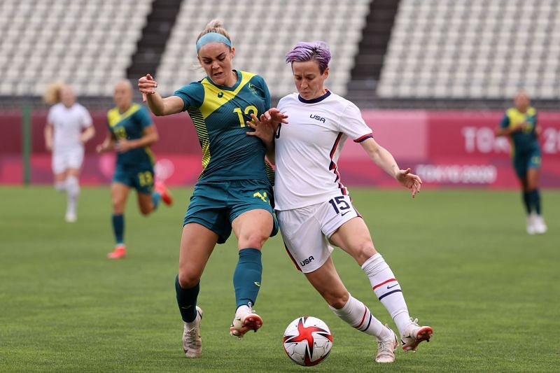United States v Australia: Women&#039;s Football - Olympics: Day 4