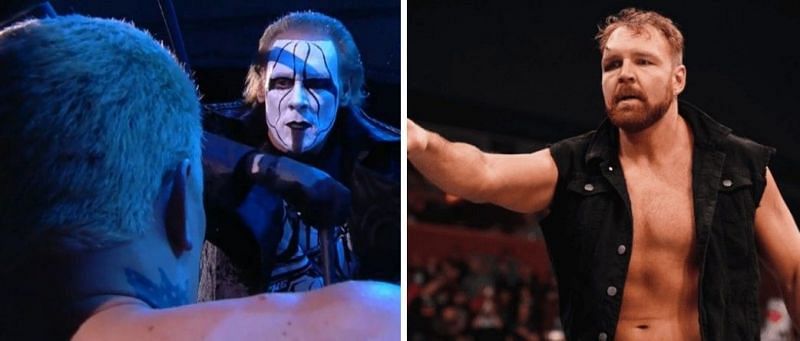 Sting and Jon Moxley!