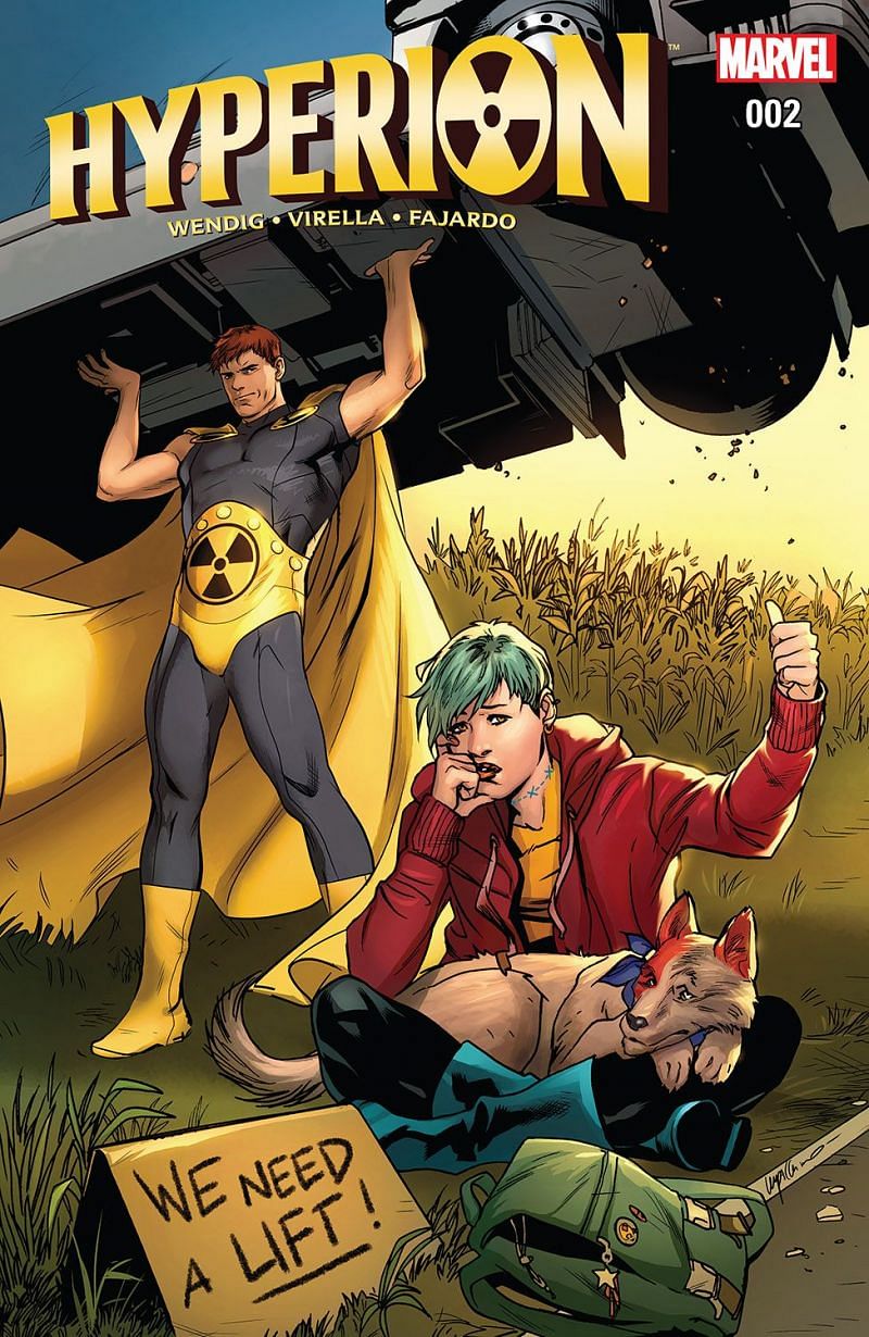 Hyperion in Hyperion (2016) #2 (Emanuela Lupacchino) (Image via Marvel Comics)