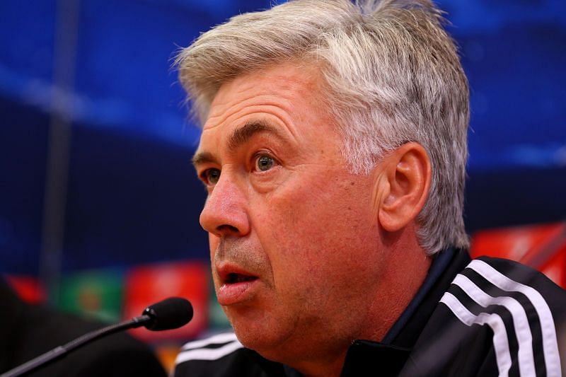 Real Madrid manager Carlo Ancelotti. (Photo by Alex Livesey/Getty Images)
