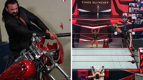 Drew McIntyre and Ricochet featured in the final RAW of the Thunderdome era