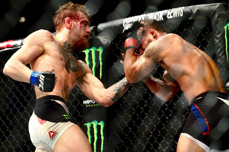 Conor McGregor vs Chad Mendes [Photo credit: @FocusedConor on Twitter]