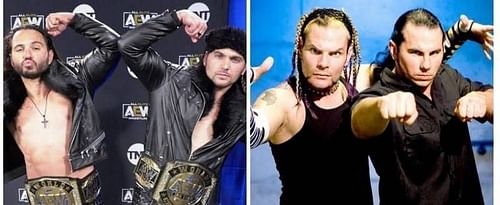 The Young Bucks and The Hardy Boyz