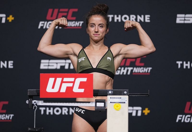 Maycee Barber recently picked up a controversial win at UFC Vegas 32. 