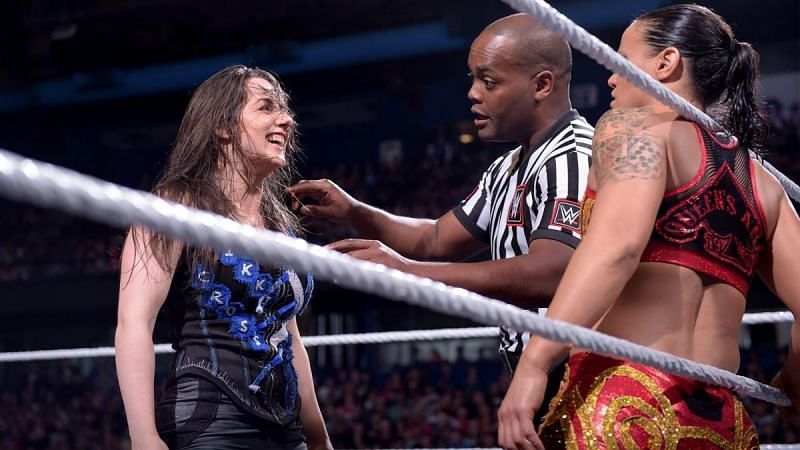 Nikki Cross challenging Shayna Baszler for the NXT Women&#039;s Championship