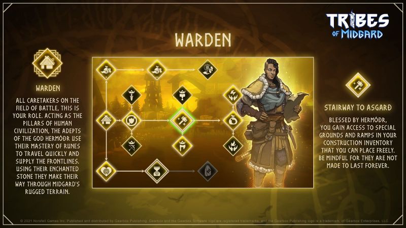 tribes of midgard hunter skill tree