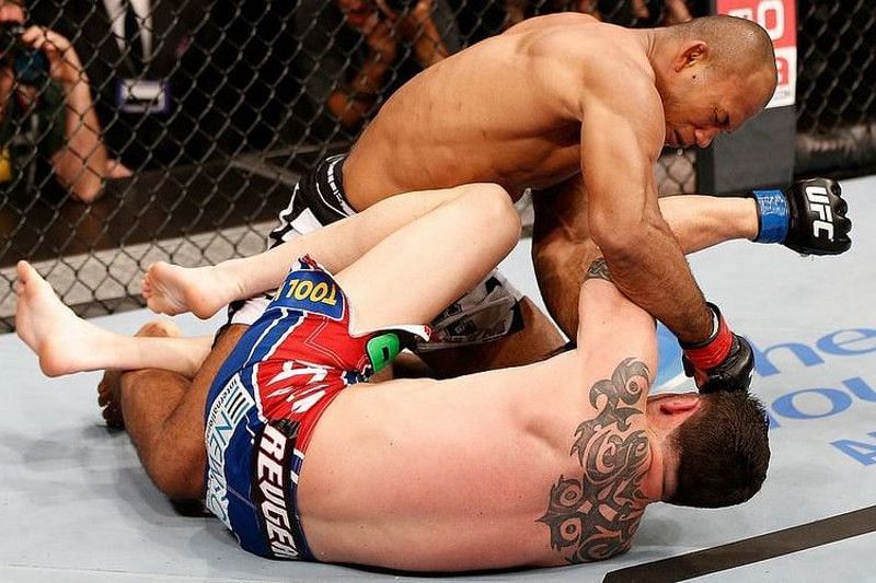 Chris Camozzi was a disappointing late-notice opponent for Jacare Souza on two occasions